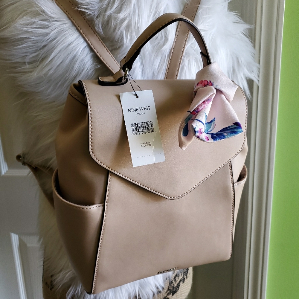 NWT Nine West Cashmere Backpack Purse